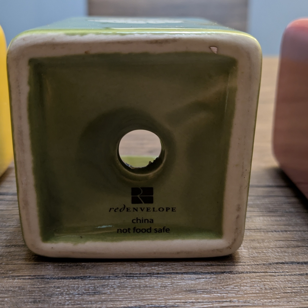 Colorful Ceramic Vases Set - Picture 5 of 8
